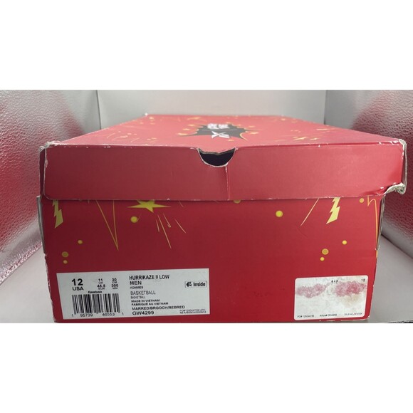 Reebok Kamikaze II Low Looney Tunes Wile E. Coyote Mens 12 Red In Box GW4299 EUC main image 7